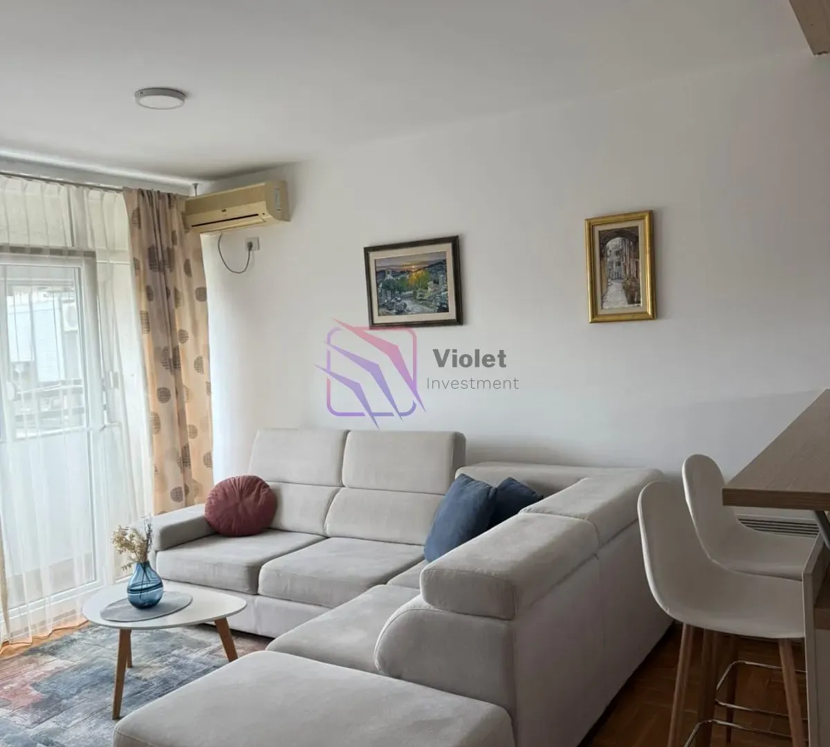 Rent, two bedroom apartment, 56m², Kod Big Fashion-a, Podgorica