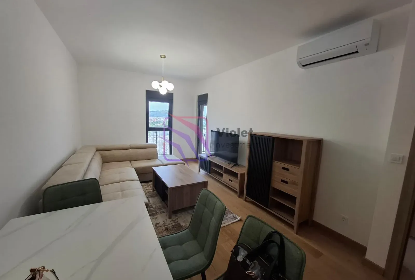 Rent, one bedroom apartment, 45m², City Kvart, Podgorica