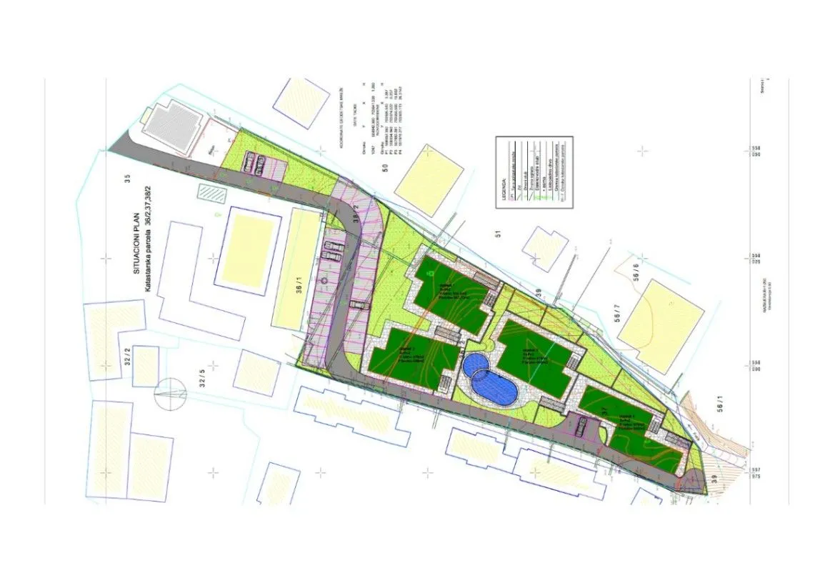 Prodaja, plac, 3399m², Stoliv, Kotor