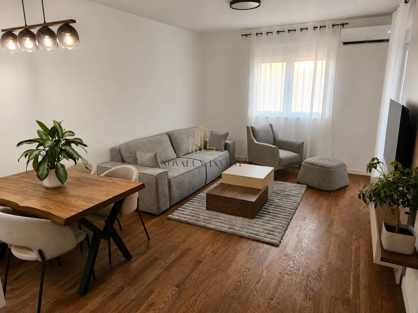 Rent, one bedroom apartment, 47m², Stari Aerodrom, Podgorica