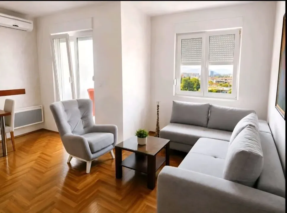 Rent, one bedroom apartment, 55m², Stari Aerodrom, Podgorica