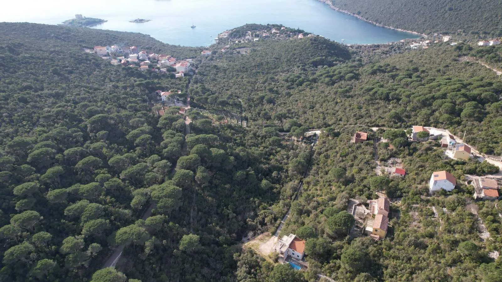 Prodaja, plac, 849m², Luštica, Tivat