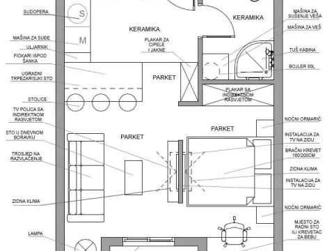 Sale, one bedroom apartment, 32m², Zabjelo, Podgorica - image 11