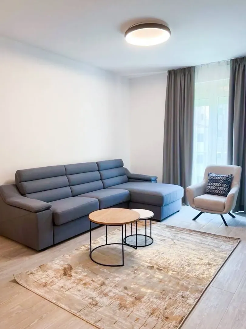 Rent, one bedroom apartment, 57m², Bečići, Budva