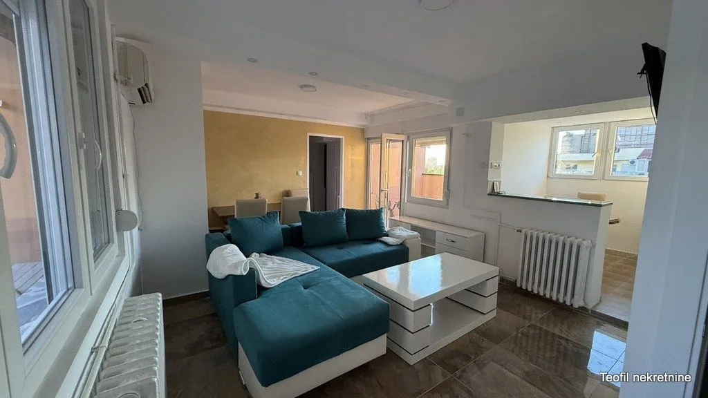Rent, one bedroom apartment, 45m², Novi Beograd Blok 29, Novi Beograd Sve Podlokacije