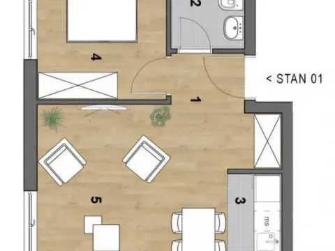 Stan in Bulevar patrijarha Pavla