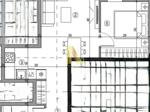 Prodaja, dvosoban stan, 44m², Centar, Inđija - image 2