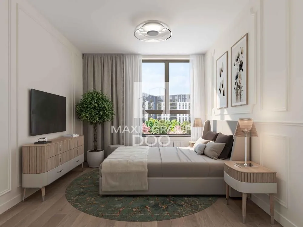 Sale, two bedroom apartment, 53m², Savski Venac, Beograd