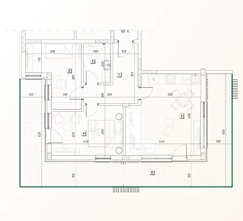Prodaja, dvosoban stan, 85m², Rudjinci, Vrnjačka Banja