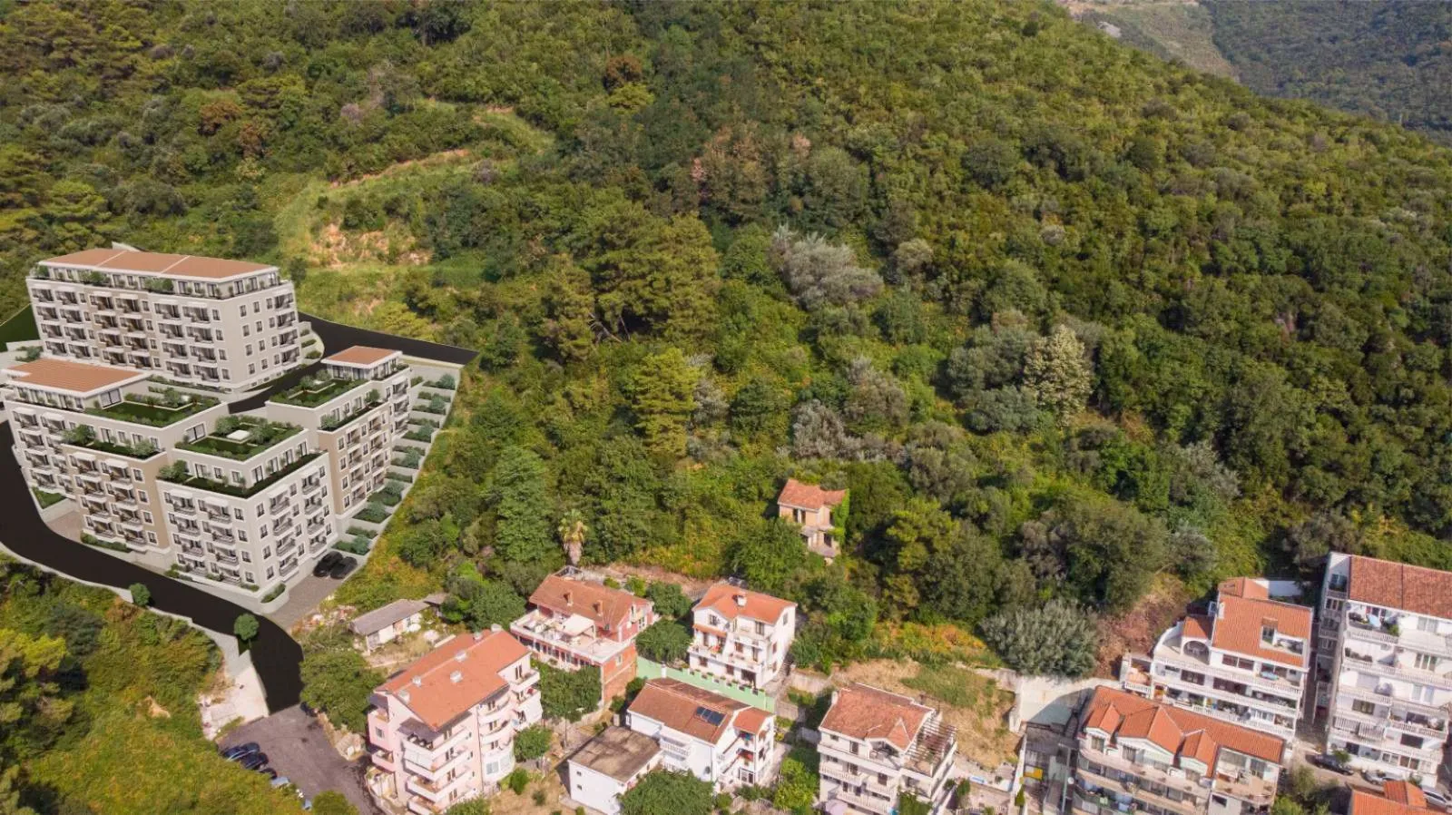 Prodaja, jednosoban stan, 46m², Babin Do, Budva