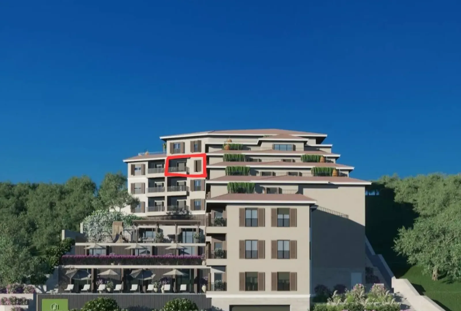 Sale, apartment, 40m², Budva, Crna Gora