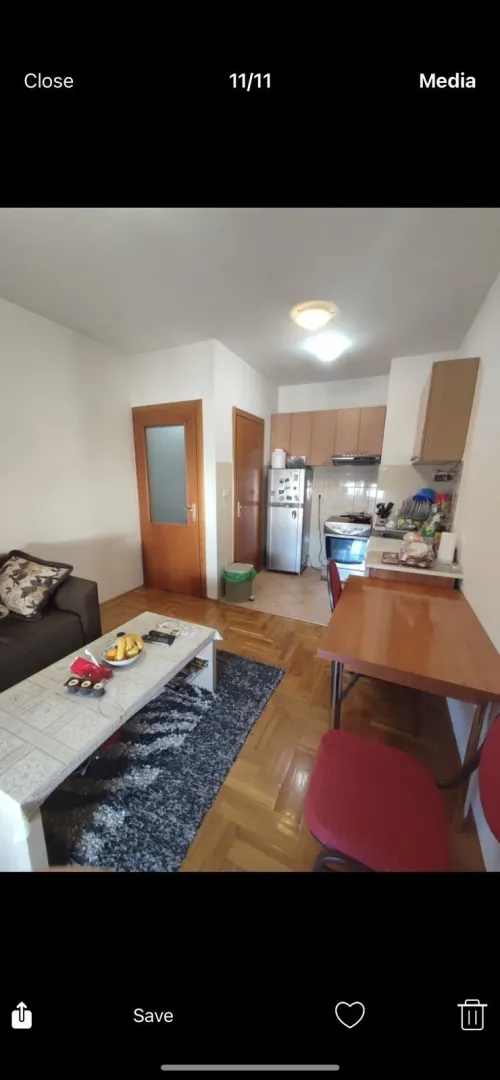 Rent, one bedroom apartment, 40m², Stari Aerodrom, Podgorica