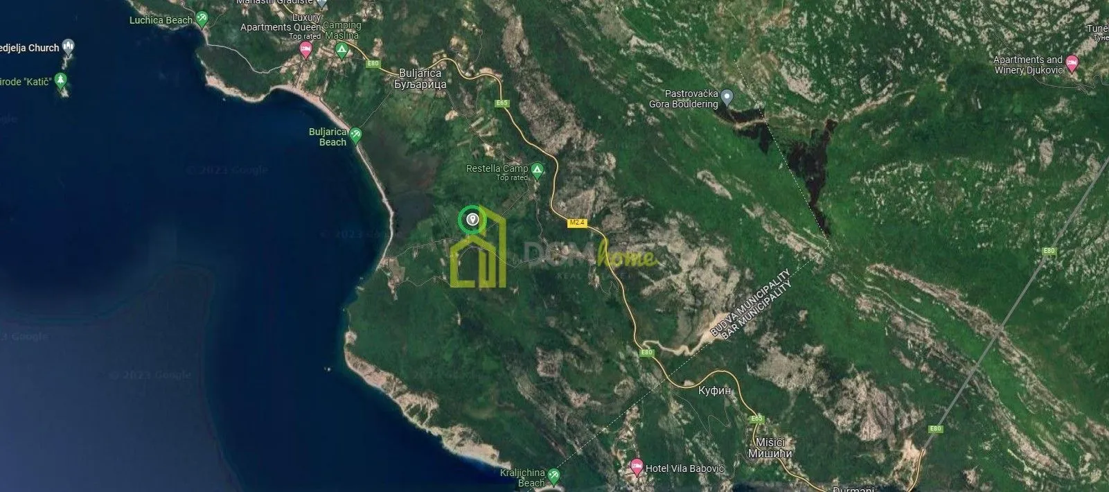 Sale, land lot, 875m², Bar, Crna Gora