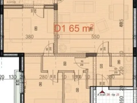 Sale, two bedroom apartment, 65m², Zabjelo, Podgorica - image 1