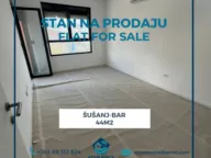 Sale, one bedroom apartment, 44m², Šušanj, Bar - image 1