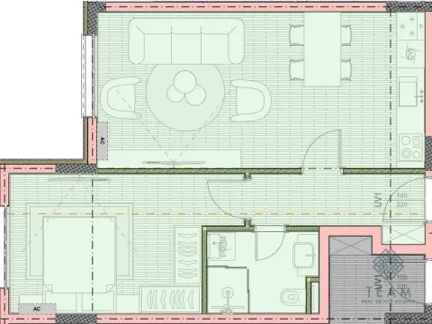 Prodaja, jednosoban stan, 48m², Ljubović, Podgorica - image 7