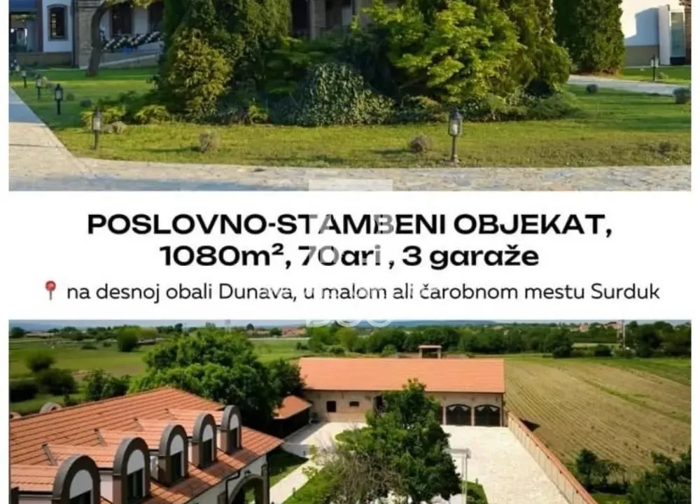 Sale, house, 1080m², Surduk, Stara Pazova