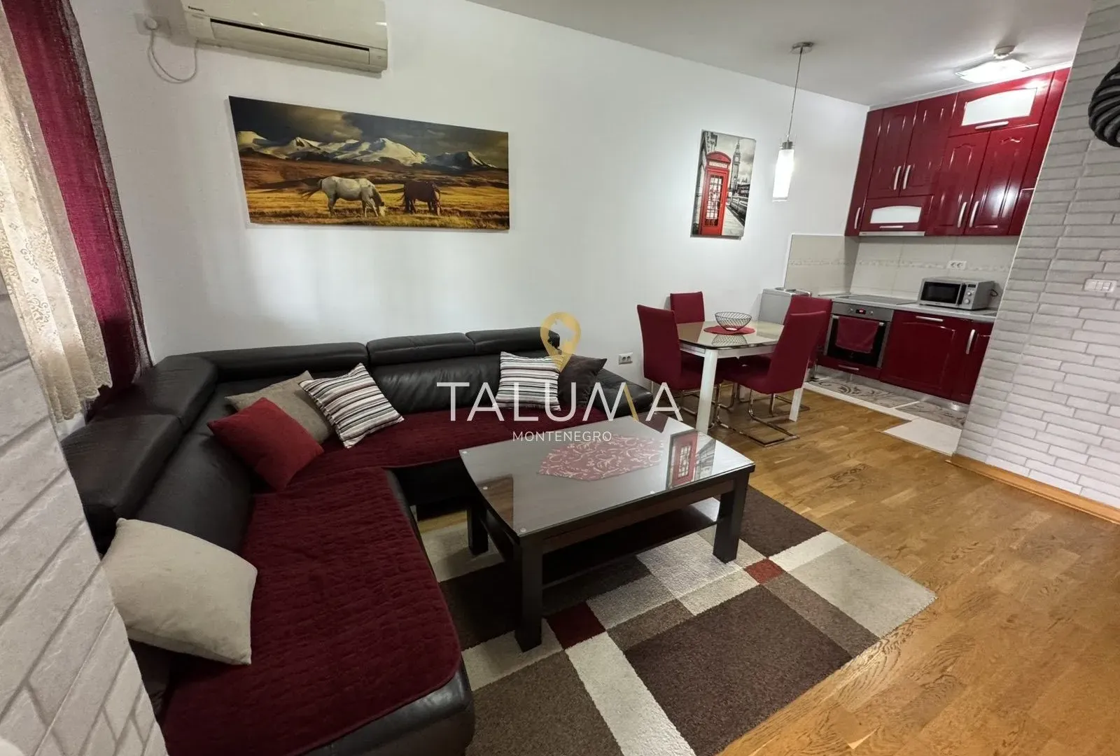 Izdavanje, jednosoban stan, 60m², City Kvart, Podgorica