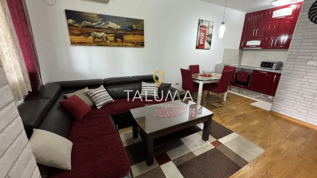 Izdavanje, jednosoban stan, 60m², City Kvart, Podgorica