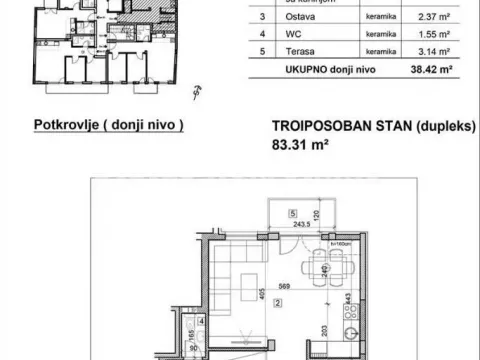 Prodaja, trosoban stan, 83m², Salajka, Novi Sad Sve Podlokacije - image 1