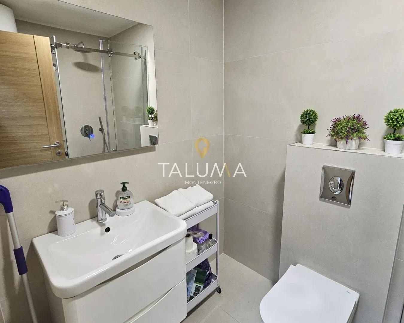 Rent, one bedroom apartment, 47m², City Kvart, Podgorica