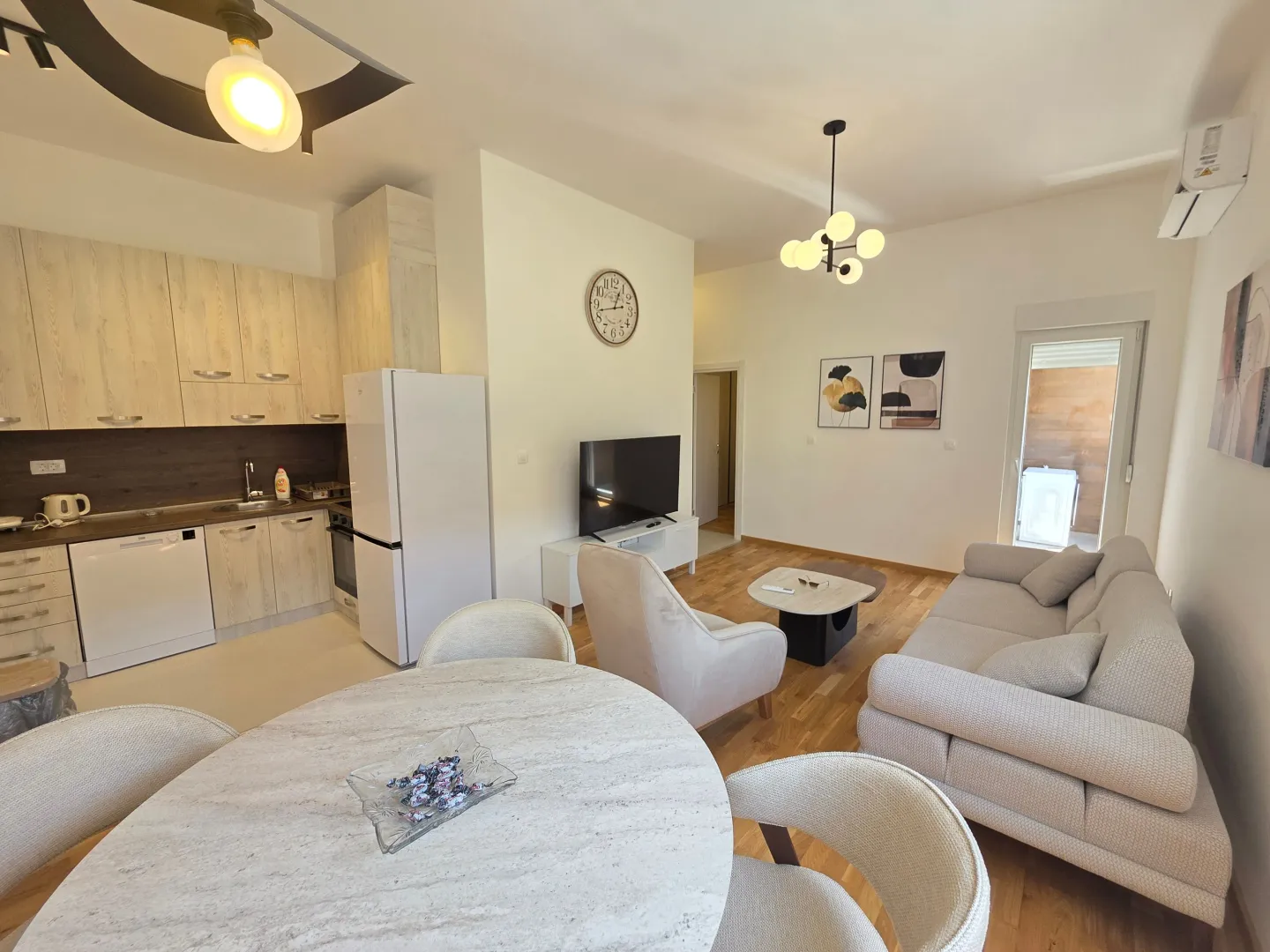 Rent, one bedroom apartment, 45m², Zabjelo, Podgorica