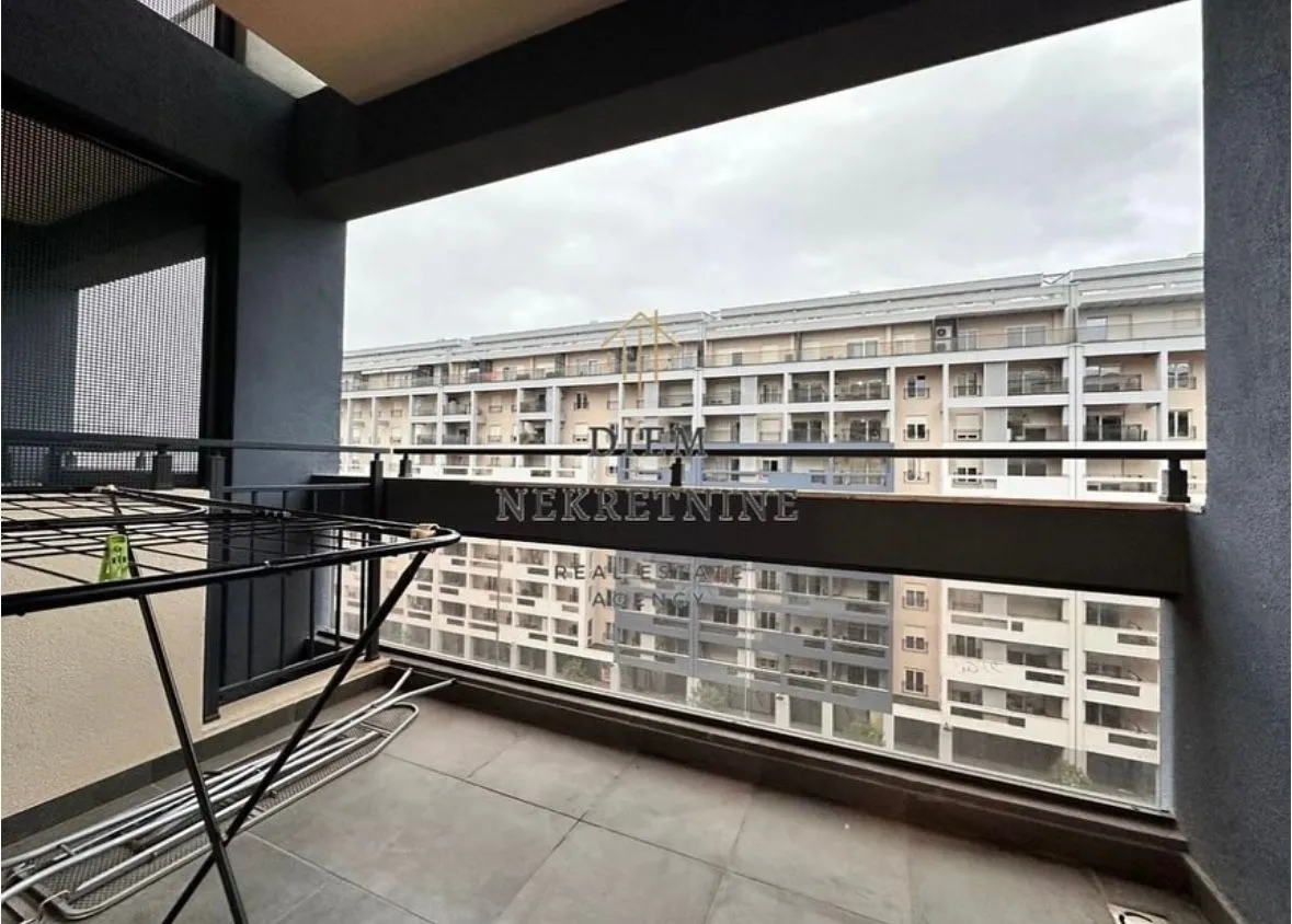 Rent, one bedroom apartment, 53m², Master Kvart, Podgorica