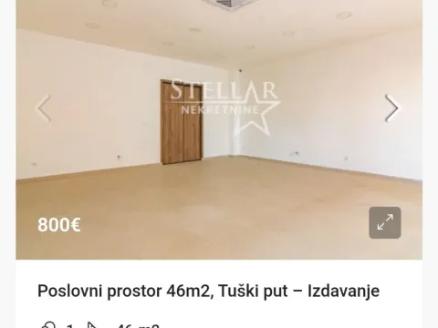 Izdavanje, poslovni prostor, 46m², Pobrežje, Podgorica - image 2