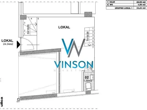 Sale, office space, 24m², Podbara, Novi Sad Sve Podlokacije - image 6