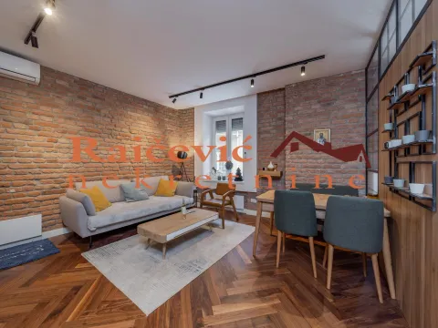 Izdavanje, dvosoban stan, 52m², Stari Grad, Beograd