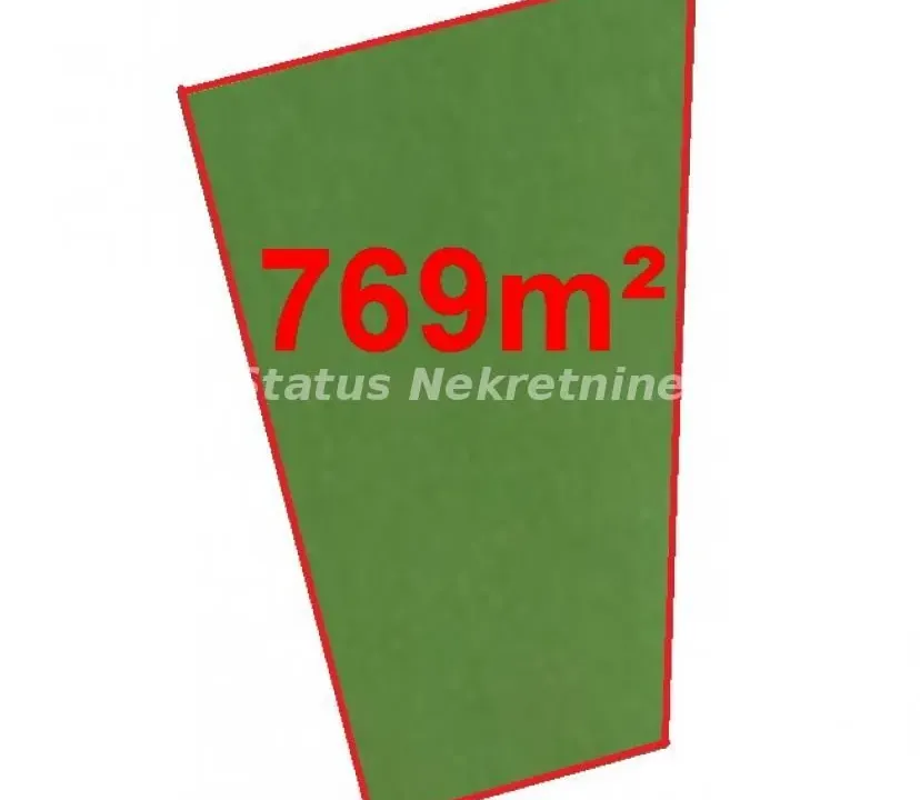 Sale, land lot, 769m², Futog, Novi Sad Sve Podlokacije