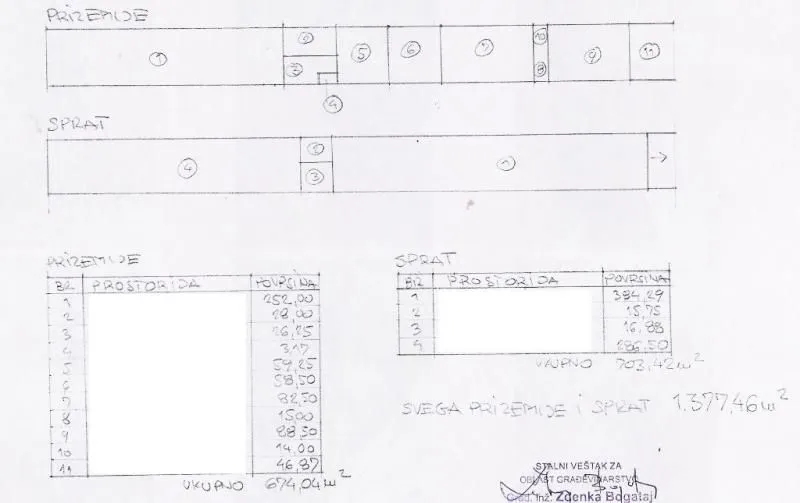 Rent, office space, 1377m², Surčin, Beograd