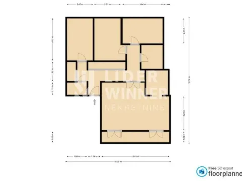 Prodaja, trosoban stan, 98m², Neimar, Vračar Sve Podlokacije - image 2