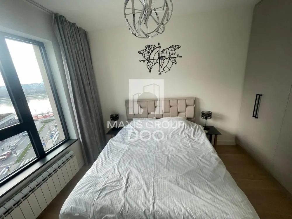 Rent, two bedroom apartment, 51m², Savski Venac, Beograd