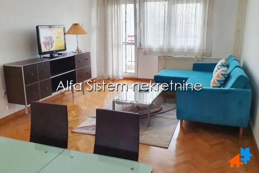 Rent, two bedroom apartment, 60m², Novi Beograd Blok 22, Novi Beograd Sve Podlokacije