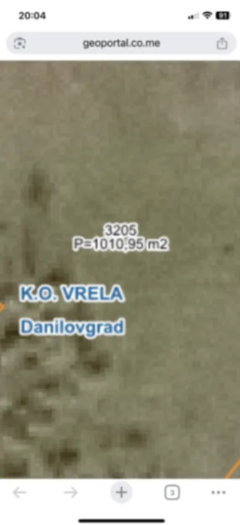 Prodaja, plac, 5000m², Glava zete, Danilovgrad