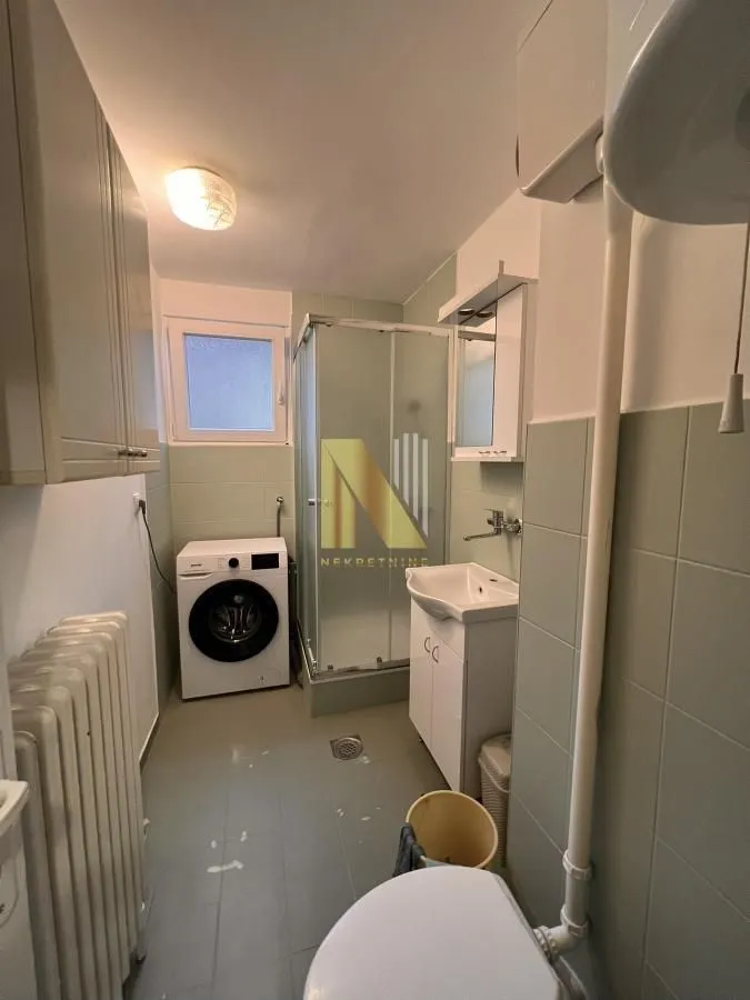 Izdavanje, jednosoban stan, 37m², Sajmište, Novi Sad