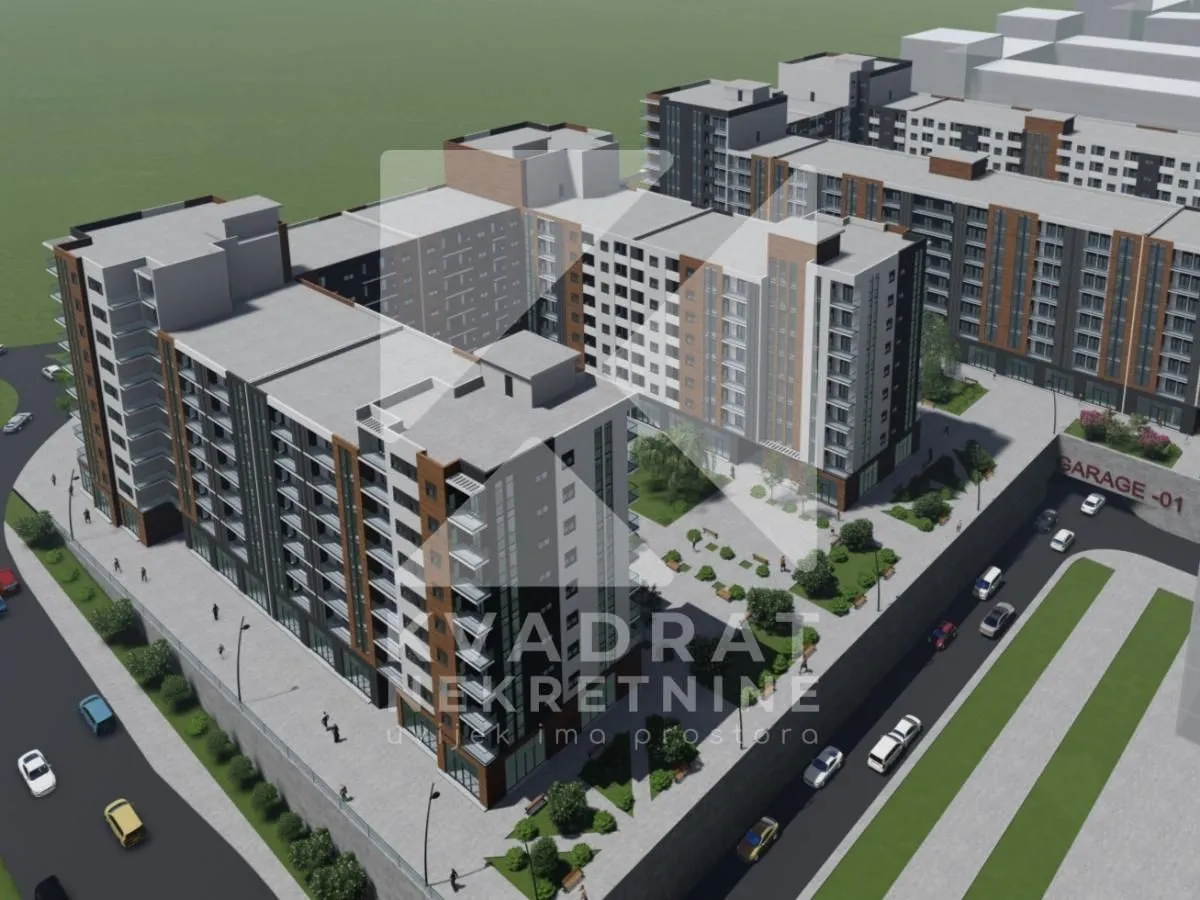 Rent, office space, 77m², Stari Aerodrom, Podgorica