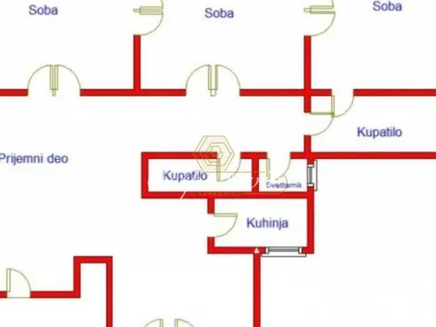 Izdavanje, četvorosoban stan, 115m², Centar, Novi Sad - image 8