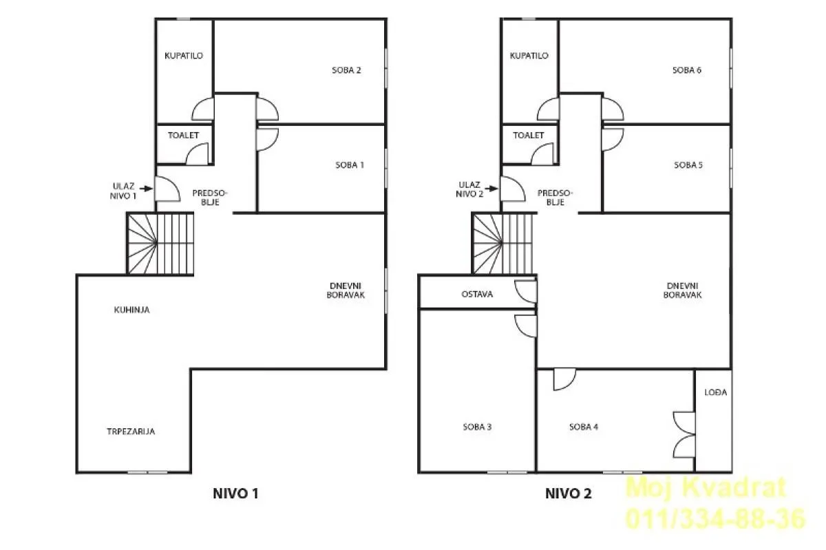 Sale, apartment, 229m², Stari Grad, Beograd