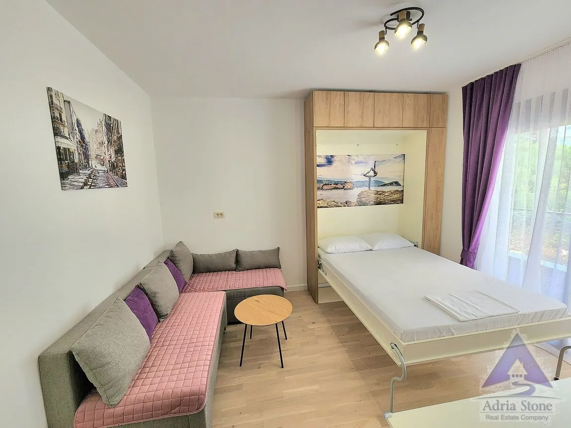 Izdavanje, stan, 25m², Podkošljun, Budva