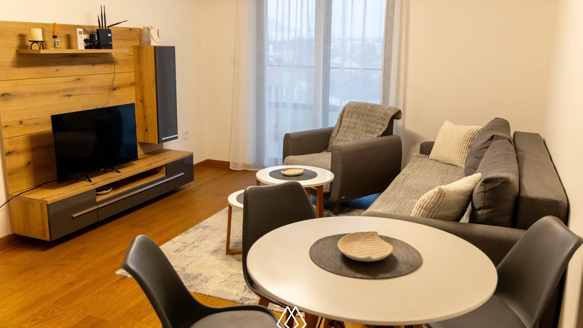 Rent, one bedroom apartment, 59m², Stara Varoš, Podgorica