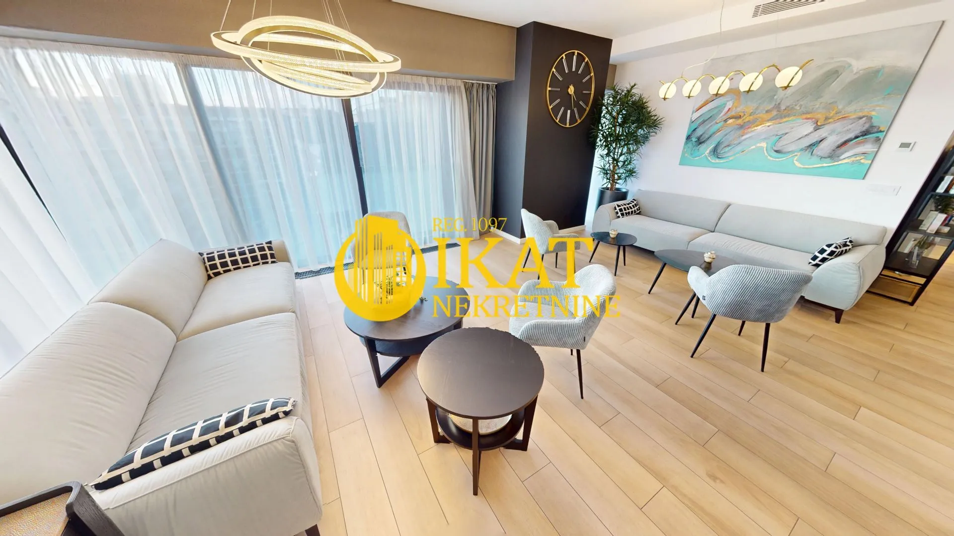 Sale, four bedroom apartment, 124m², Novi Beograd Blok 65, Novi Beograd Sve Podlokacije