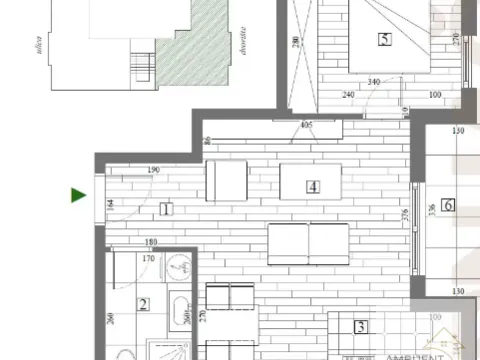 Sale, two bedroom apartment, 42m², Krnjaca, Palilula Sve Podlokacije - image 2