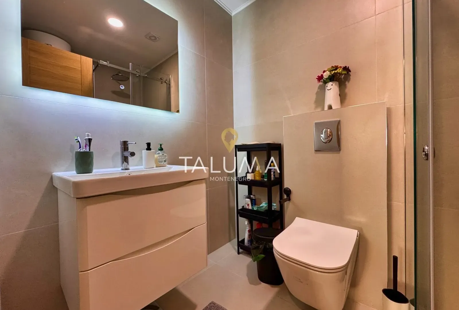 Sale, one bedroom apartment, 46m², City Kvart, Podgorica