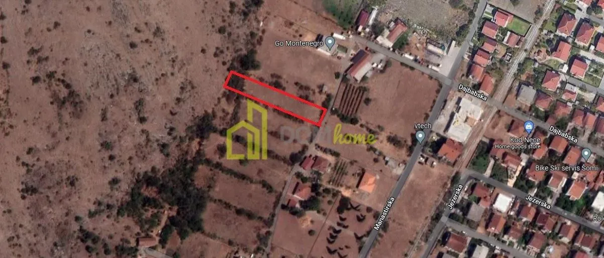 Sale, land lot, 826m², Zelenika, Podgorica