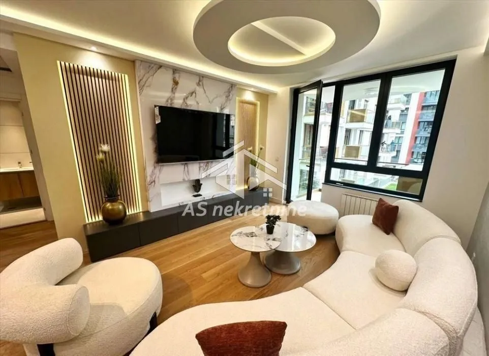 Rent, two bedroom apartment, 58m², Savski Venac, Beograd