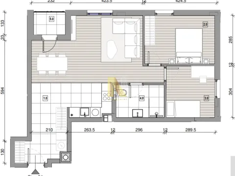 Prodaja, trosoban stan, 68m², Nova Pazova, Stara Pazova - image 2