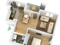 Sale, one bedroom apartment, 48m², City Kej, Podgorica - image 4