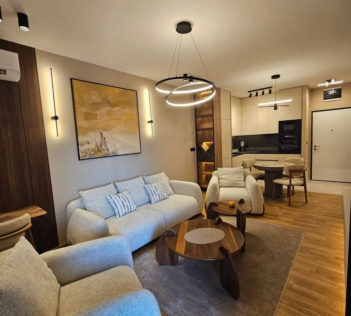 Rent, one bedroom apartment, 47m², Stari Aerodrom, Podgorica